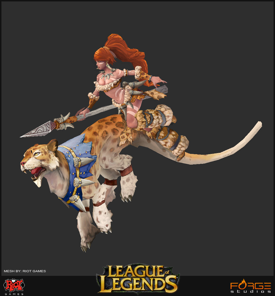 League of Legends art dump — polycount